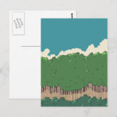 樹木の線 ポストカード (正面/裏面)