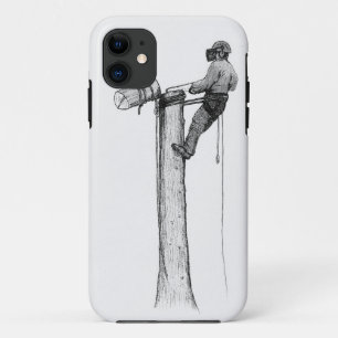 樹木外科医アーボリストフォレスター iPhone 11 ケース