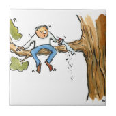 樹木外科医 タイル (正面)