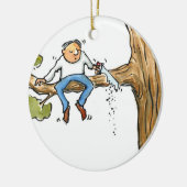 樹木外科専門家 セラミックオーナメント (左)