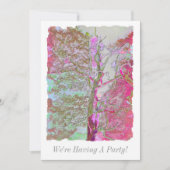 樹木招待状 (正面)