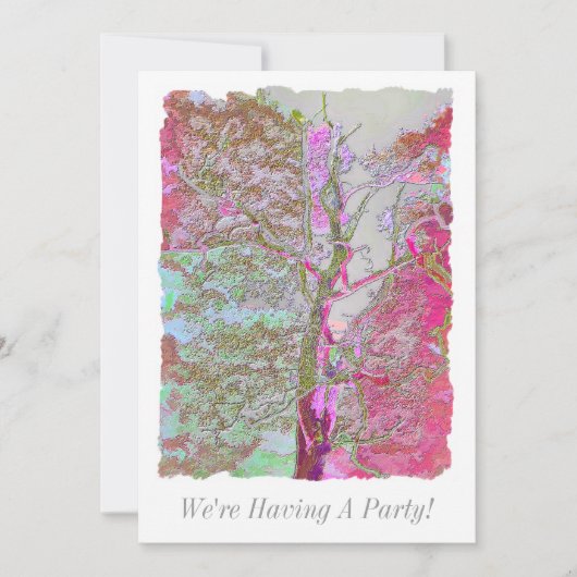 樹木招待状 (正面)