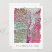 樹木招待状 (正面/裏面)