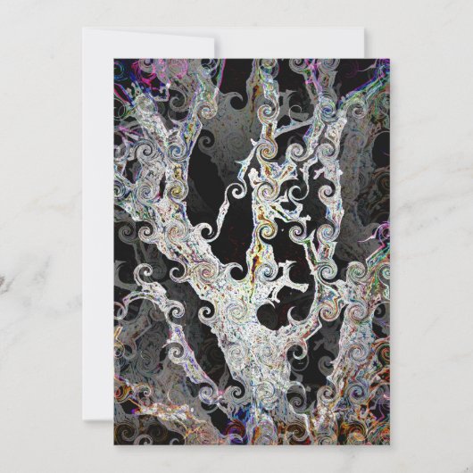 樹木招待状 (正面)