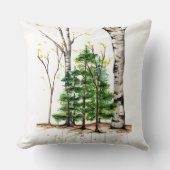 樹木枕 クッション (正面)