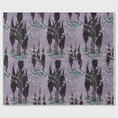 樹木柄オリエンタルサマルカンデ ラッピングペーパー (フラット)