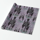 樹木柄オリエンタルサマルカンデ ラッピングペーパー (アンロールド)