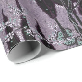 樹木柄オリエンタルサマルカンデ ラッピングペーパー (ロールコーナー)