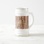 樹木樹皮 ビールジョッキ (正面右)