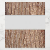 樹木樹皮 ワインラベル (シングルラベル)