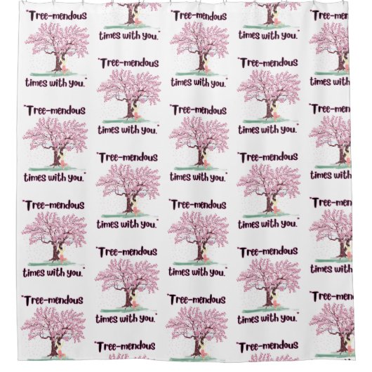 樹木眼底引用文 シャワーカーテン (正面)