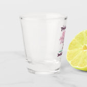 樹木眼底引用文 ショットグラス (左)