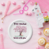 樹木眼底引用文 ペーパープレート (パーティー)