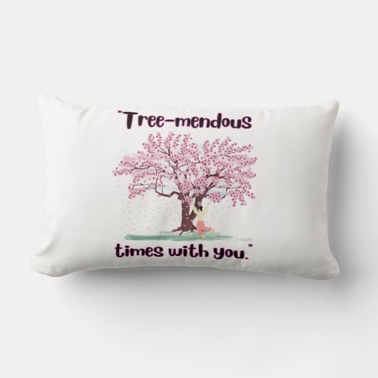 樹木眼底引用文 ランバークッション (正面)