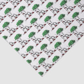 樹木紋章を持つグレイハウンドウィペット 薄葉紙 (詳細)