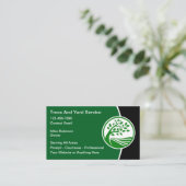 樹木造船業モダンカード 名刺 (スタンド正面)