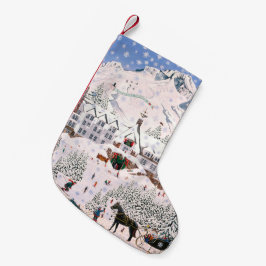 樹木限界線ストッキング スモールクリスマスストッキング