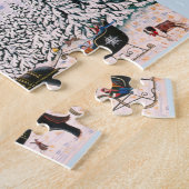 樹木限界線ロッジのパズル ジグソーパズル (側面)