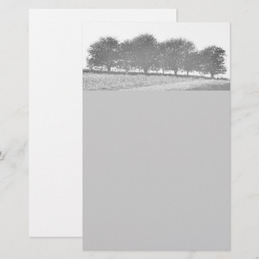 樹木限界線 便箋 (正面/裏面)