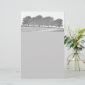 樹木限界線 便箋 (スタンド正面)