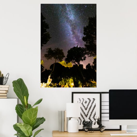 樹木風景 ポスター (ホームオフィス)