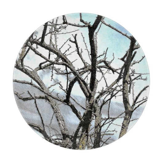 樹木 カッティングボード (正面)