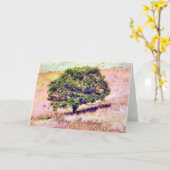 樹木 カード (黄色い花)