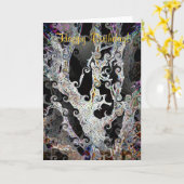 樹木 カード (黄色い花)