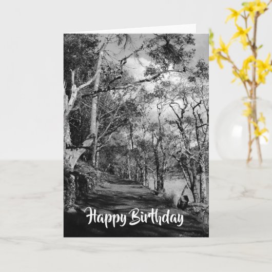 樹木 カード (黄色い花)