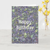 樹木 カード (黄色い花)