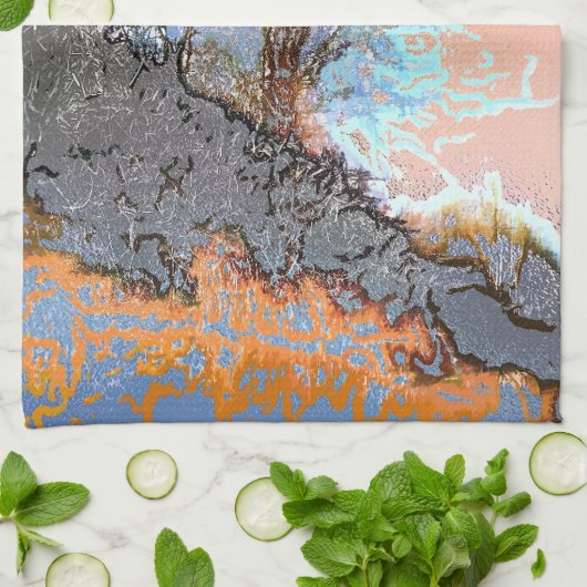 樹木 キッチンタオル (折り畳み)