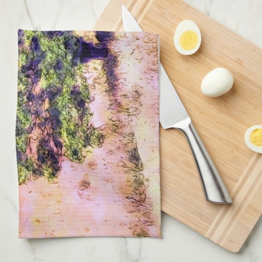 樹木 キッチンタオル (四つ折り)