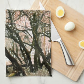 樹木 キッチンタオル (四つ折り)