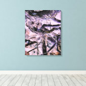 樹木 キャンバスプリント (インサイチュ (ウッドフロア))