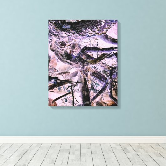 樹木 キャンバスプリント (インサイチュ (ウッドフロア))