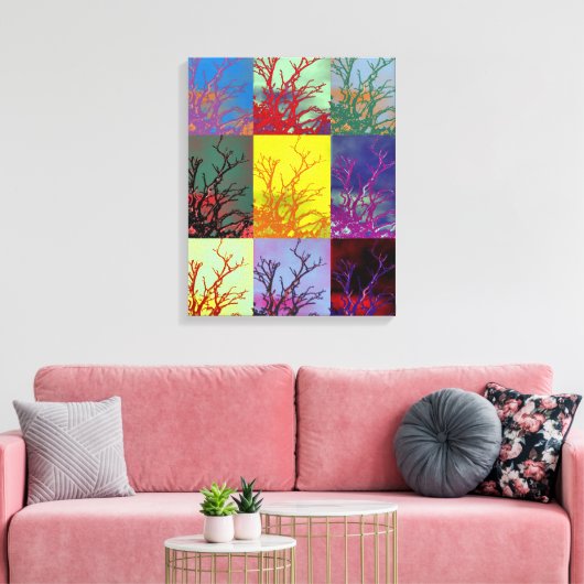 樹木 キャンバスプリント (インサイチュ (リビング))