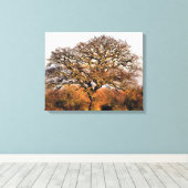 樹木 キャンバスプリント (インサイチュ (ウッドフロア))
