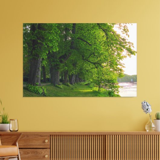 樹木 キャンバスプリント (インサイチュ (リビング))