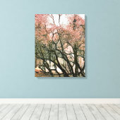 樹木 キャンバスプリント (インサイチュ (ウッドフロア))