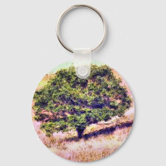 樹木 キーホルダー (正面)