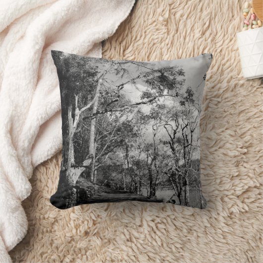 樹木 クッション (ブランケット)