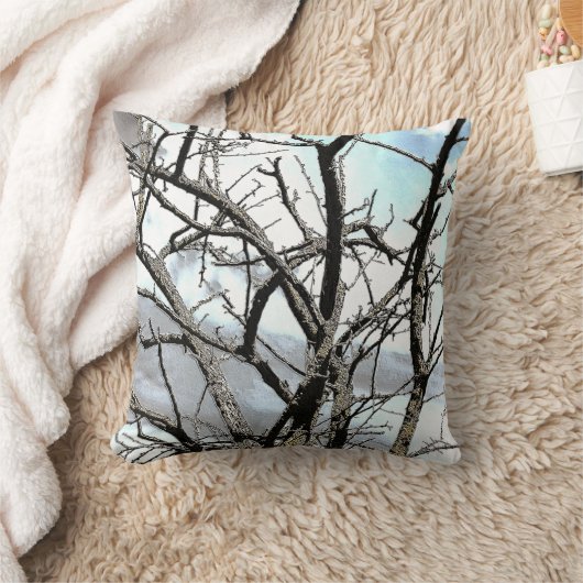 樹木 クッション (ブランケット)