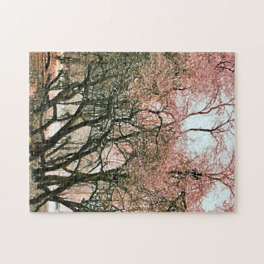 樹木 ジグソーパズル (横)