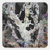 樹木 スクエアシール (正面)