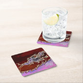 樹木 スクエアペーパーコースター (インサイチュ)