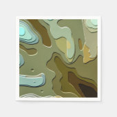 樹木 スタンダードカクテルナプキン (正面)