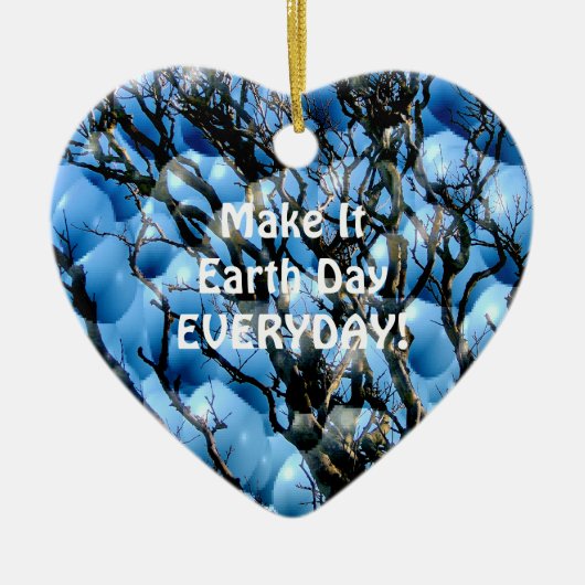 樹木 セラミックオーナメント (正面)