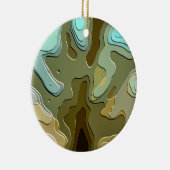 樹木 セラミックオーナメント (右)