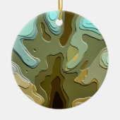 樹木 セラミックオーナメント (正面)