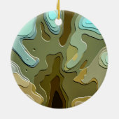 樹木 セラミックオーナメント (裏面)